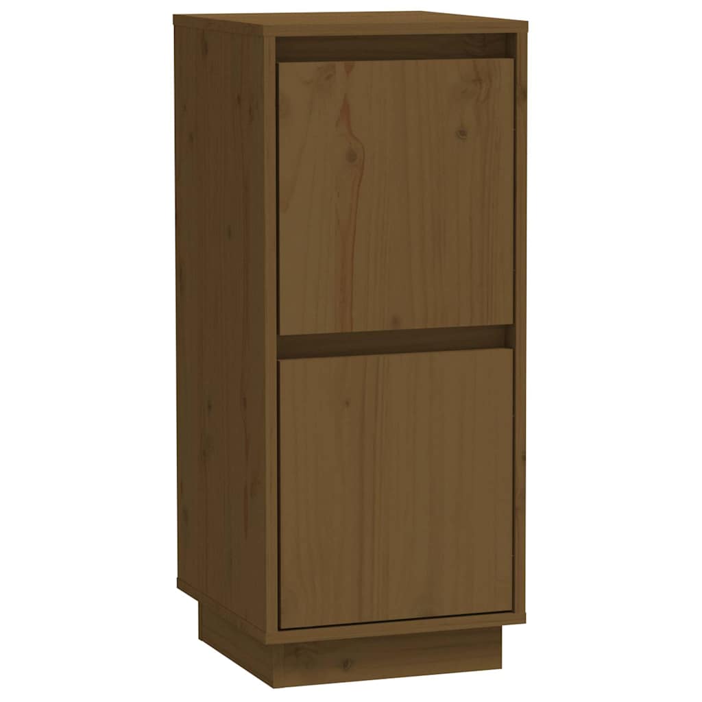Sideboards 2 pcs Honey Brown 31,5x34x75 cm Solid Wood Pine
