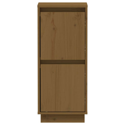 Sideboards 2 pcs Honey Brown 31,5x34x75 cm Solid Wood Pine