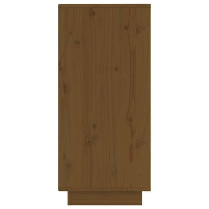 Sideboards 2 pcs Honey Brown 31,5x34x75 cm Solid Wood Pine