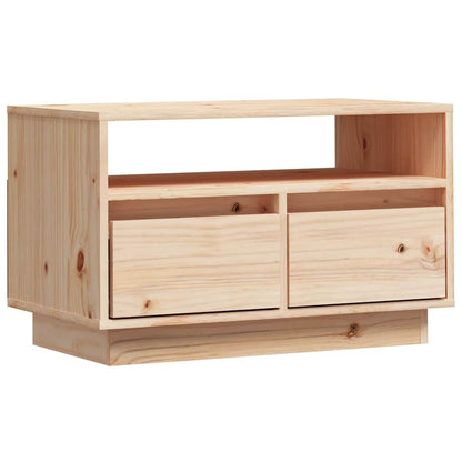 813425 vidaXL TV Cabinet 60x35x37 cm Solid Wood Pine