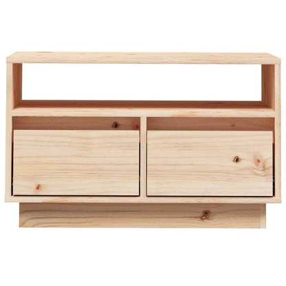 813425 vidaXL TV Cabinet 60x35x37 cm Solid Wood Pine