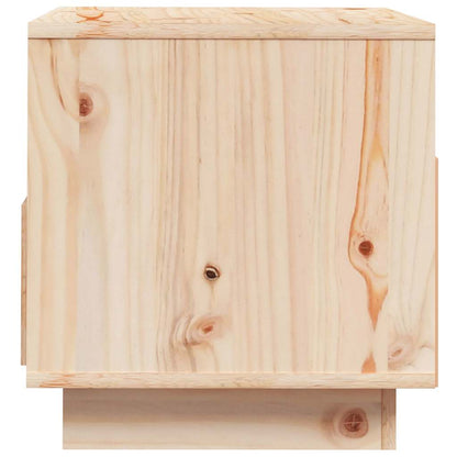 813425 vidaXL TV Cabinet 60x35x37 cm Solid Wood Pine