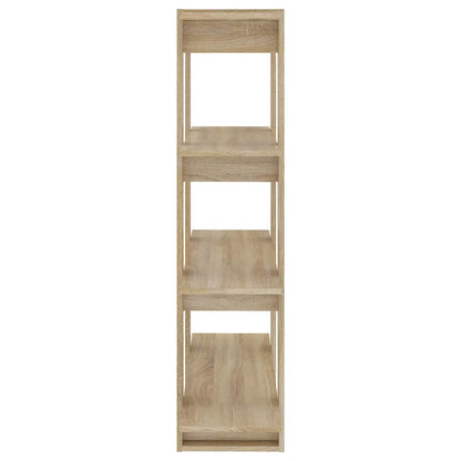 Book Cabinet/Room Divider Sonoma Oak 100x30x123.5 cm