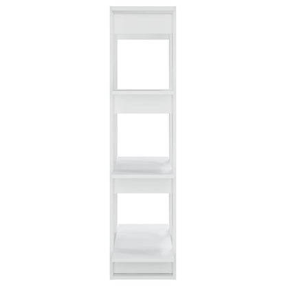 Book Cabinet/Room Divider White 80x30x123.5 cm