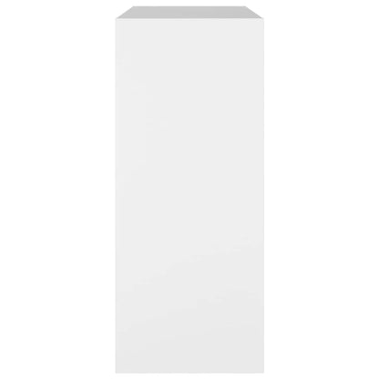 811691 vidaXL Book Cabinet/Room Divider White 80x30x72 cm