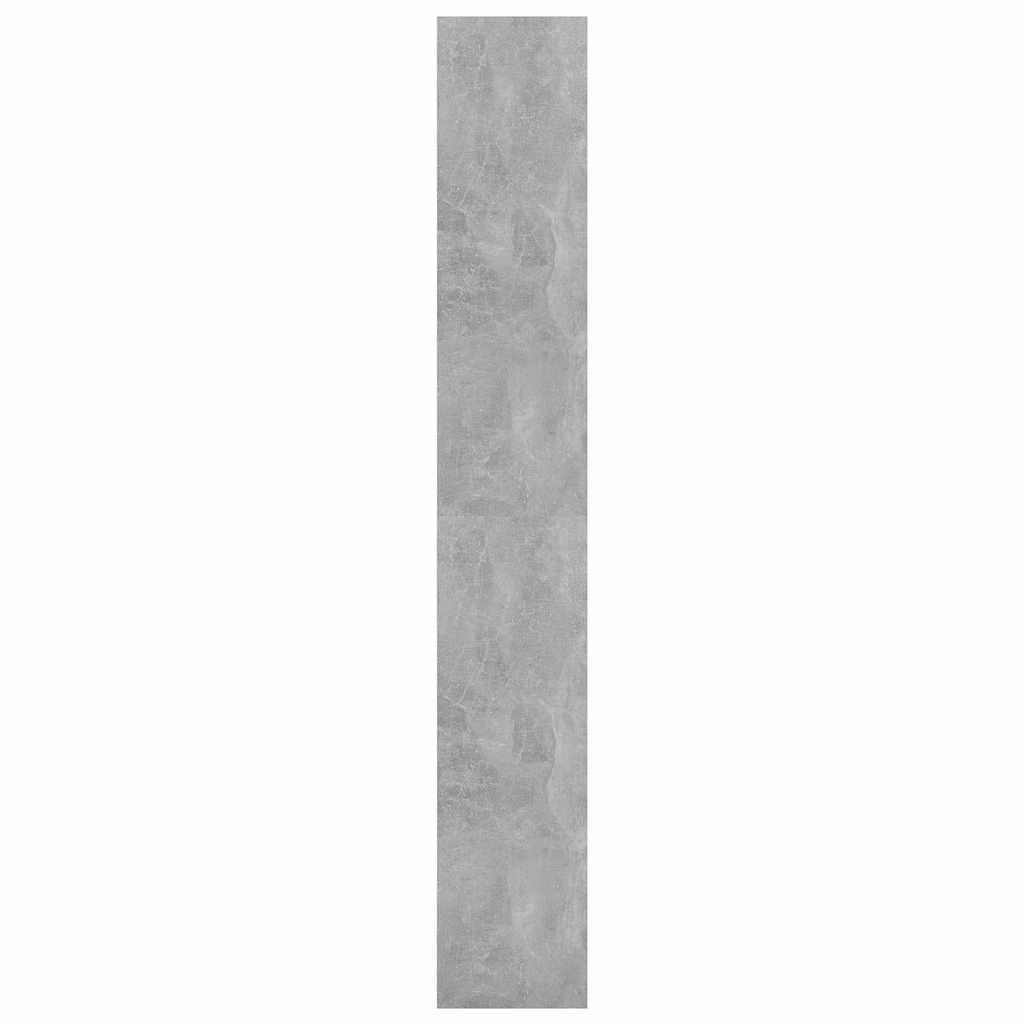 Book Cabinet/Room Divider Concrete Grey 80x30x198 cm Engineered Wood