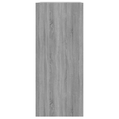 Book Cabinet/Room Divider Grey Sonoma 40x30x72 cm