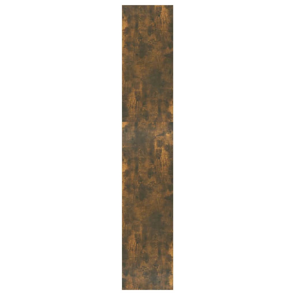 Book Cabinet/Room Divider Smoked Oak 80x30x166 cm