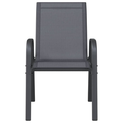 Stackable Garden Chair | Set of 2 | Stackable Chairs | Rectangular