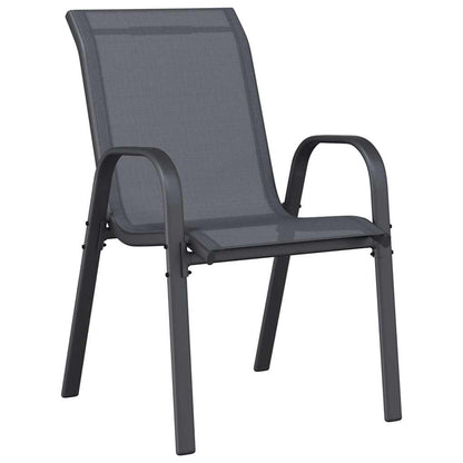 Stackable Garden Chair | Set of 2 | Stackable Chairs | Rectangular