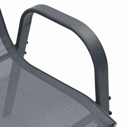 Stackable Garden Chair | Set of 2 | Stackable Chairs | Rectangular