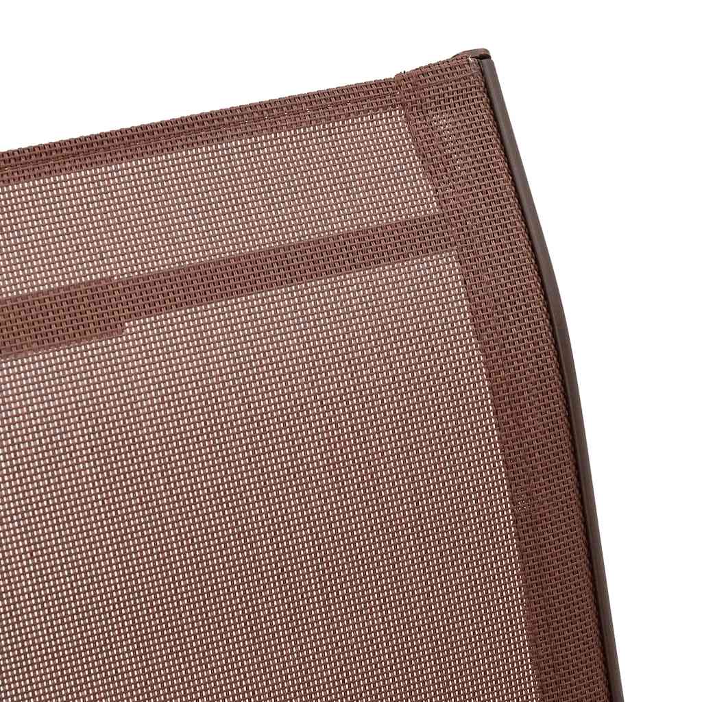 Stackable Garden Chair | Set of 2 | Brown