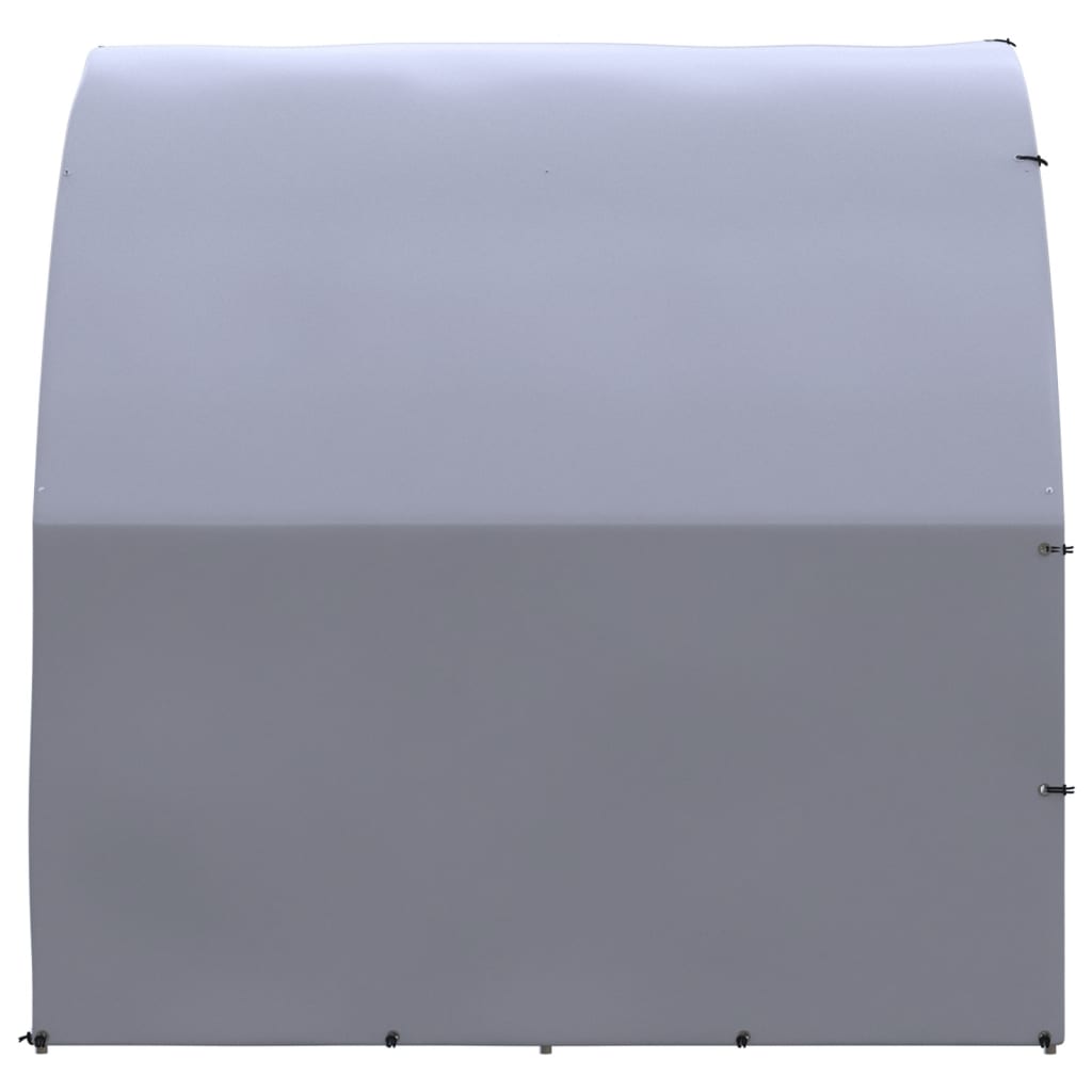 Chicken Coop | Silver, Silver Grey | Galvanised Steel, Polyethylene