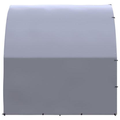 Chicken Coop | Silver and silver grey | Galvanised steel, Polyethylene