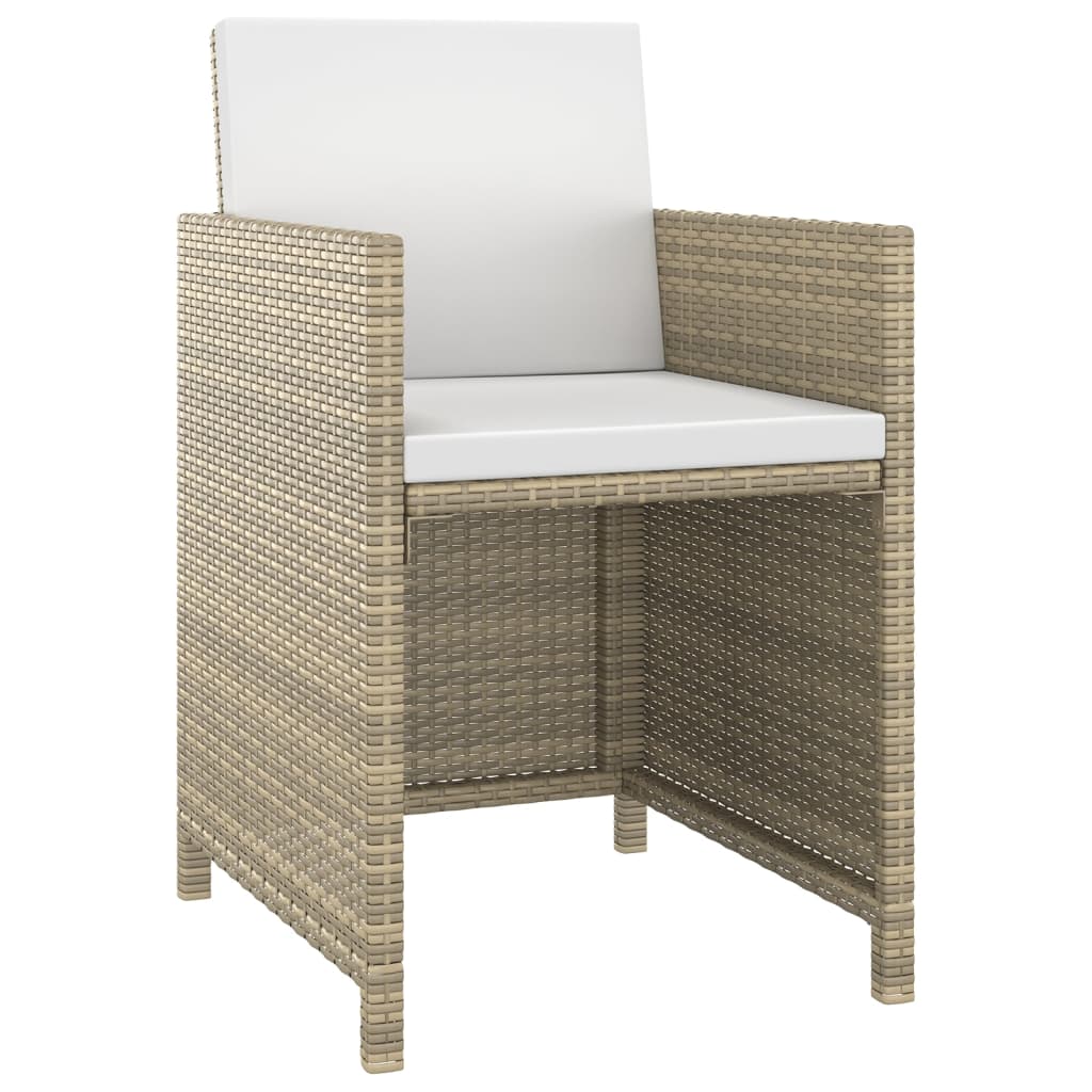 Garden Dining Set | Beige, Cream White