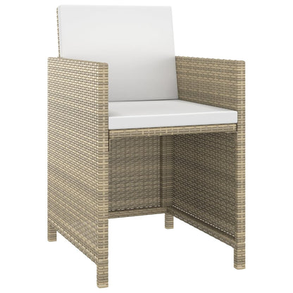 Garden Dining Set | Beige, Cream White