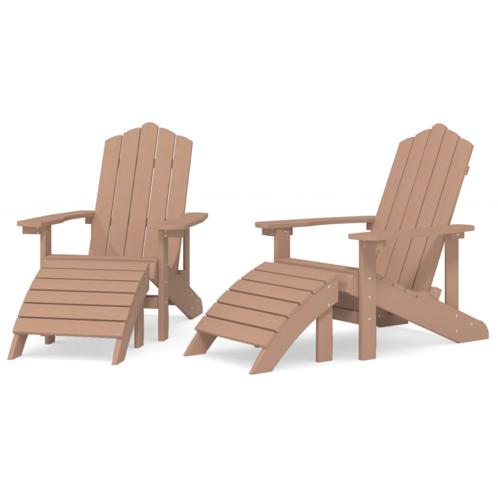 Garden Chair | Brown | HDPE (High Density Polyethylene) | Large