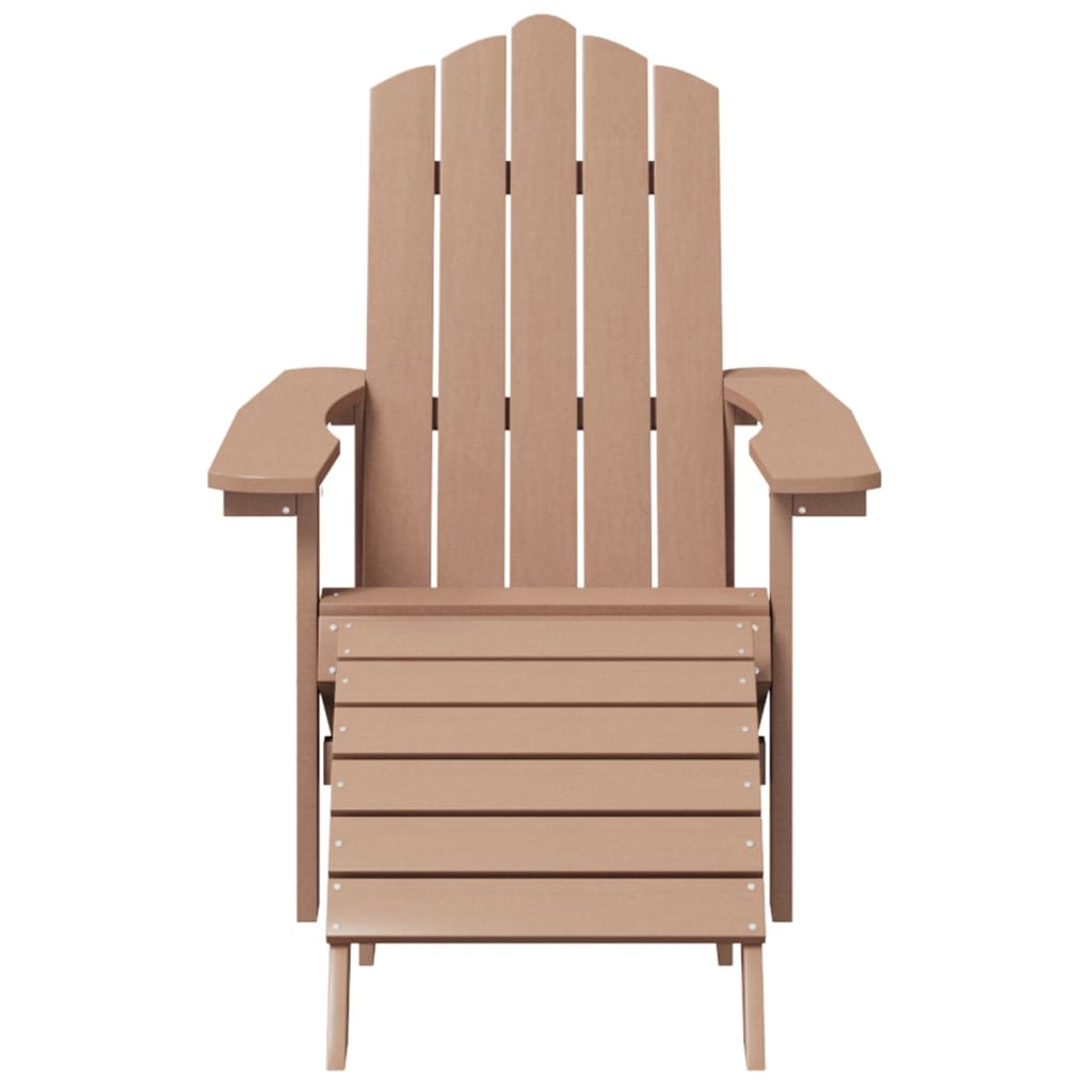 Garden Chair | Brown | HDPE (High Density Polyethylene) | Large