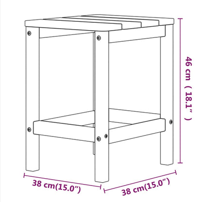 Garden Chair | Anthracite | HDPE (High Density Polyethylene), steel
