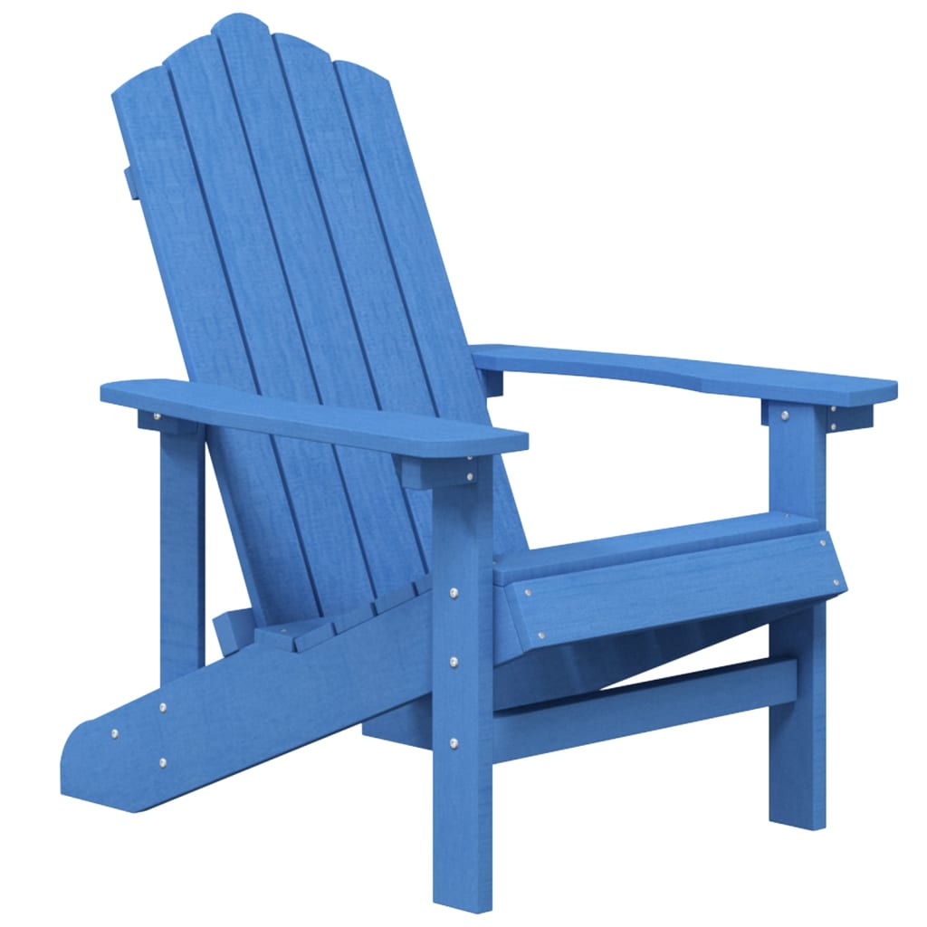 Garden Chair | Aqua blue | HDPE (High Density Polyethylene) | Large