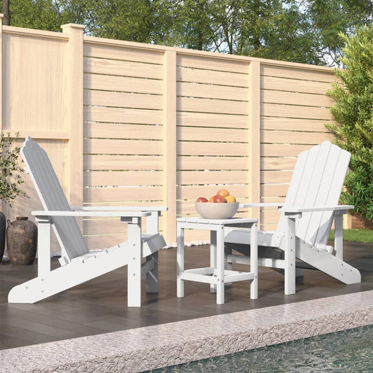 Garden Chair | White | HDPE (High Density Polyethylene) | Standard