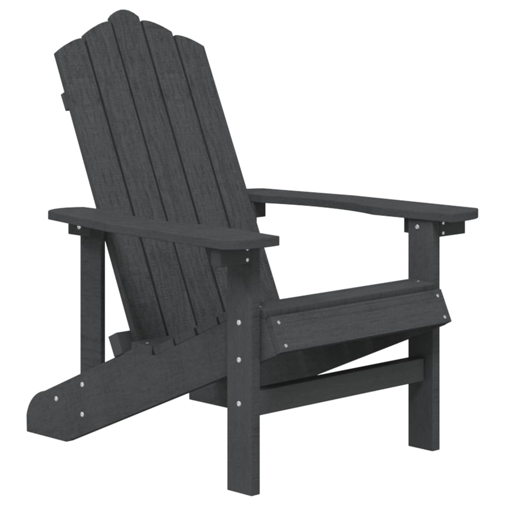 Garden Chair | Anthracite | High Density Polyethylene (HDPE), Steel