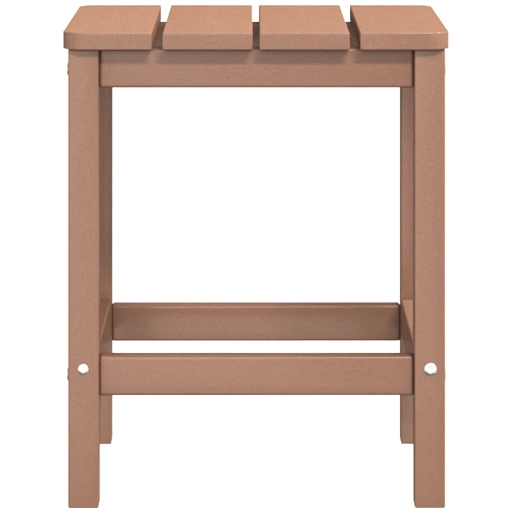 Garden Chair | Brown | HDPE (High Density Polyethylene), steel