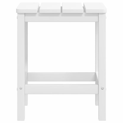 Garden Chair | White | HDPE | Standard | Detachable | Adirondack Chair