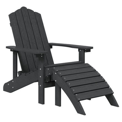 Garden Chair | Anthracite | HDPE (High Density Polyethylene), steel