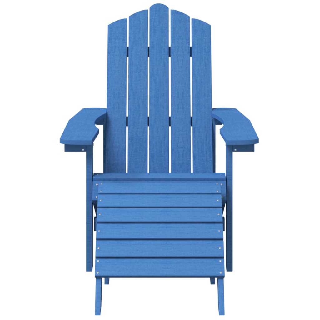 Garden Chair | Aqua Blue | HDPE (High Density Polyethylene) | Medium