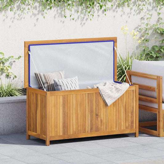 318732 vidaXL Garden Box 114x50x58 cm Solid Wood Teak