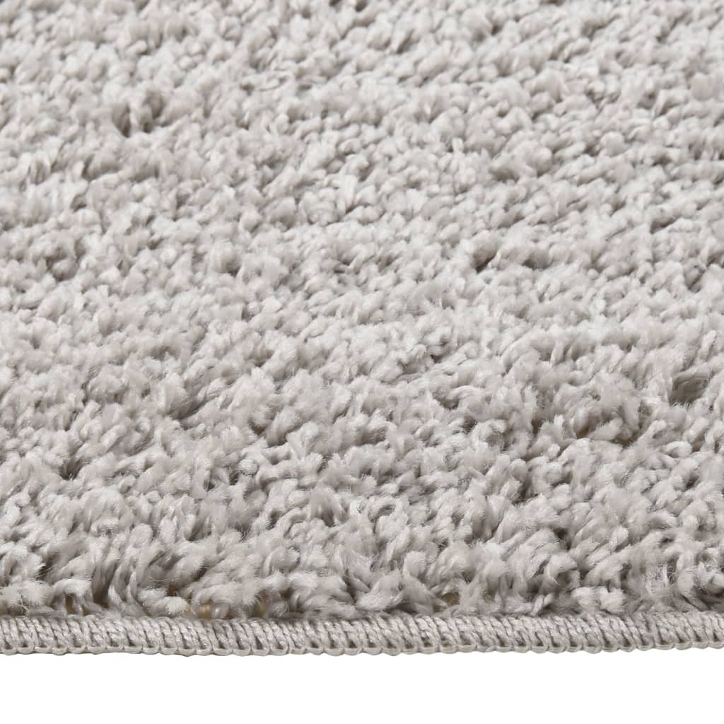 Shaggy Rug Light Grey 160x230 cm Anti Slip