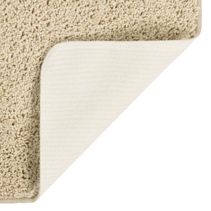 Shaggy Rug Cream 160x230 cm Anti Slip