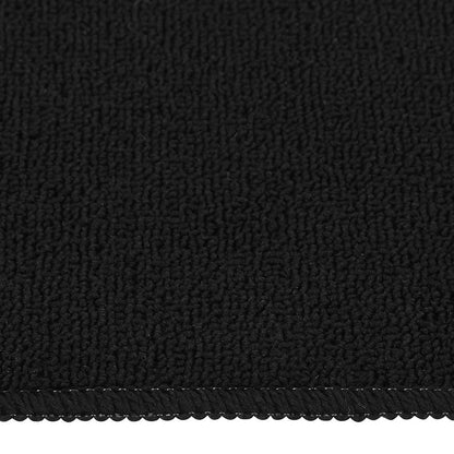 Anti Slip Stair Mats 15 pcs 60x25 cm Black Rectangular