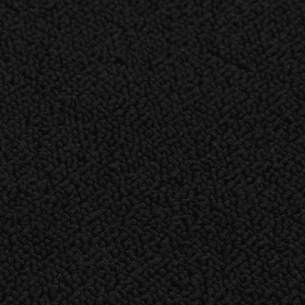 Anti Slip Stair Mats 15 pcs 60x25 cm Black Rectangular