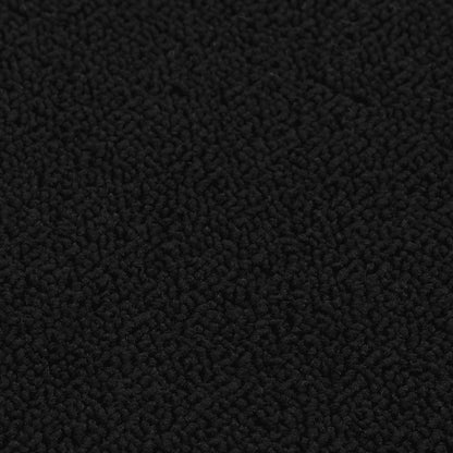 Anti Slip Stair Mats 15 pcs 60x25 cm Black Rectangular