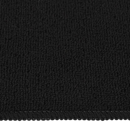 Stair Mat | Set of 15 | Black | 100% Polypropylene | 20 x 75 cm