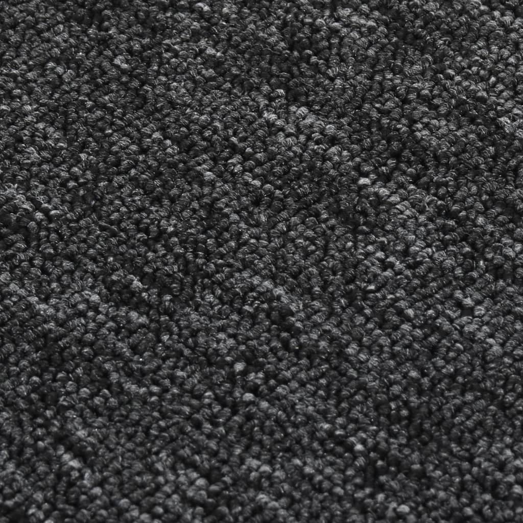 Anti Slip Stair Mats 15 pcs 60x25 cm Anthracite Rectangular