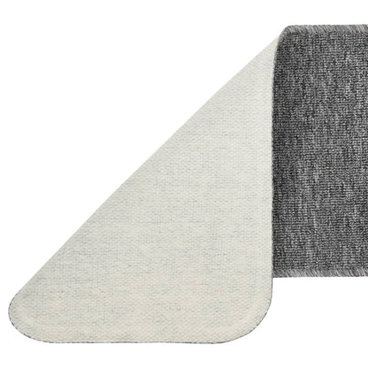 Anti Slip Stair Mats 15 pcs 75x20 cm Grey Rectangular
