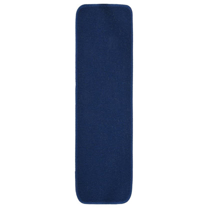 Anti Slip Stair Mats 15 pcs 75x20 cm Navy Blue Rectangular
