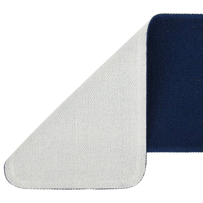 Anti Slip Stair Mats 15 pcs 75x20 cm Navy Blue Rectangular