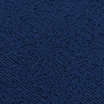Anti Slip Stair Mats 15 pcs 75x20 cm Navy Blue Rectangular