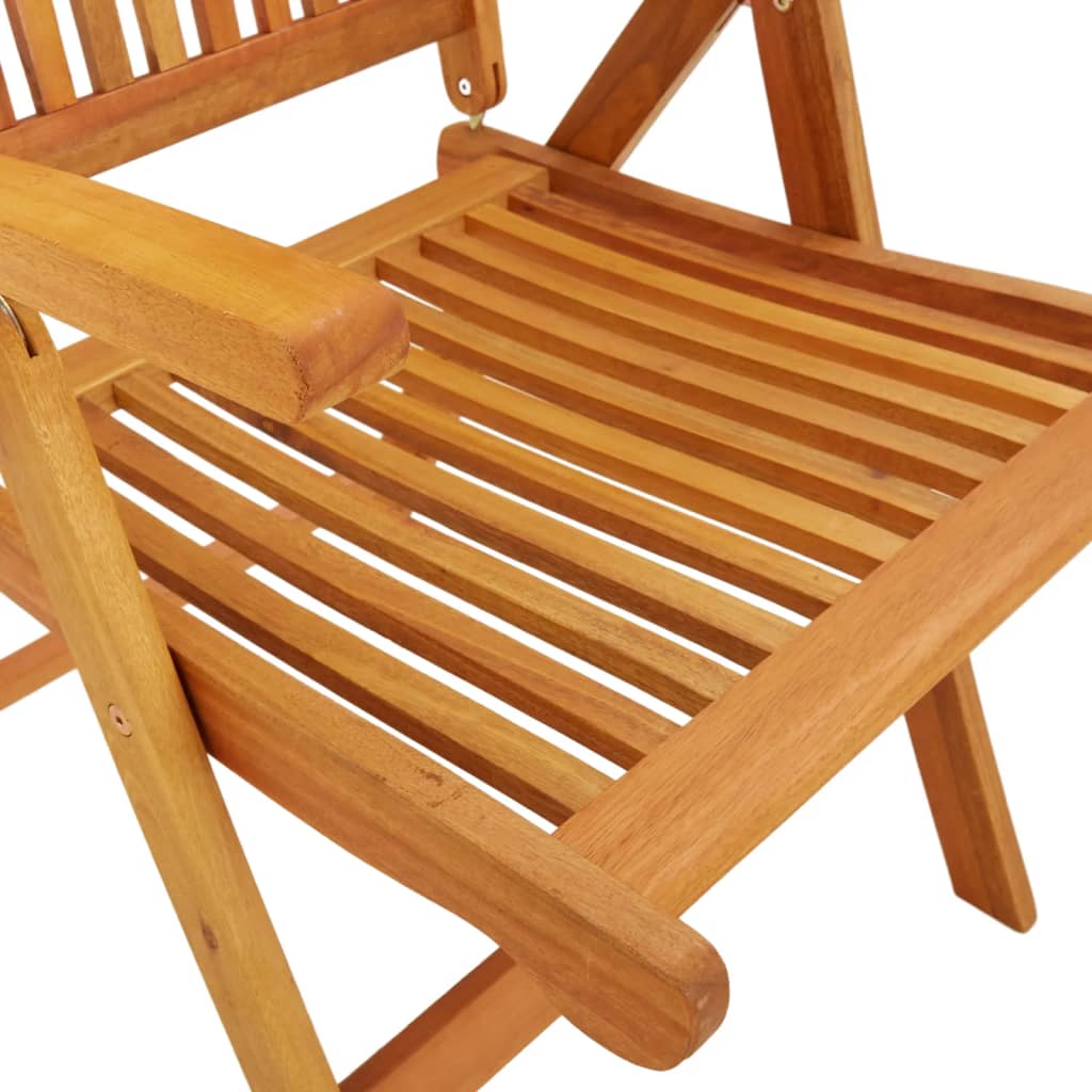 Garden Chair | Set of 2 | Natural Eucalyptus