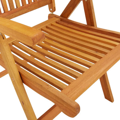 Garden Chair | Set of 2 | Natural Eucalyptus