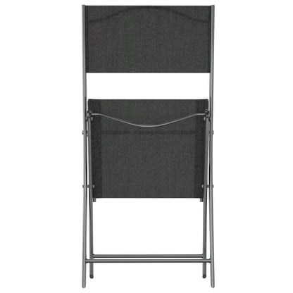 Folding Outdoor Chair | Set of 2 | Black