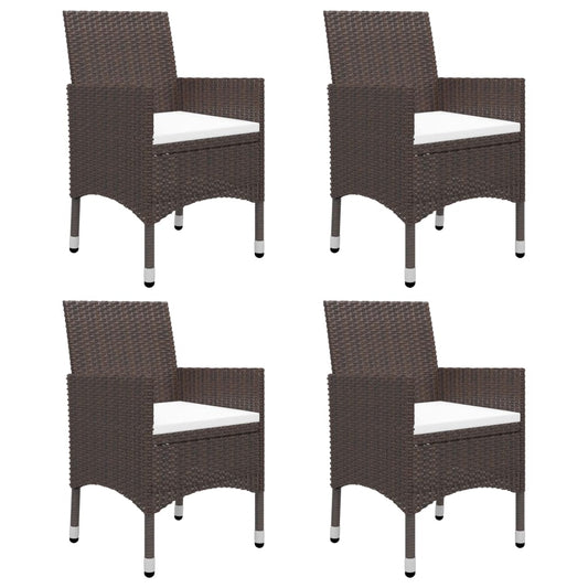 Garden Dining Set | Brown