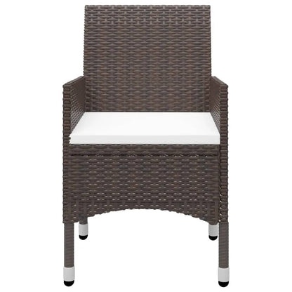 Garden Dining Set | Brown | Solid acacia wood | Large | Ergonomic