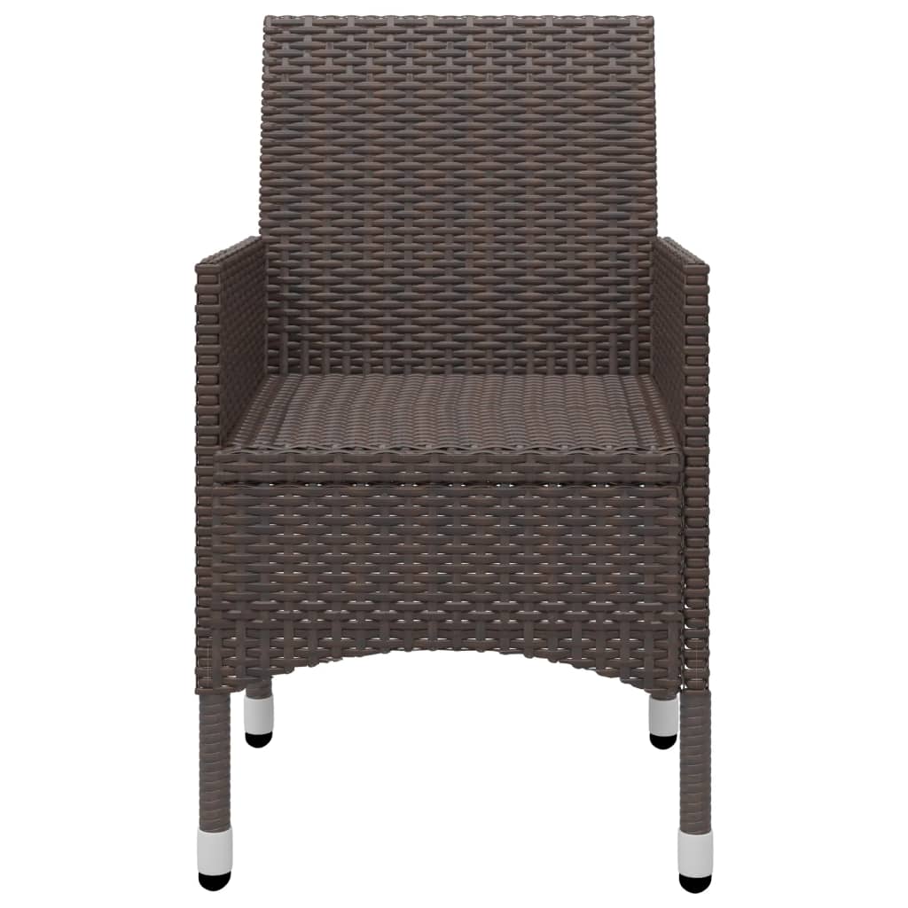 Garden Dining Set | Brown | Solid acacia wood | Large | Ergonomic