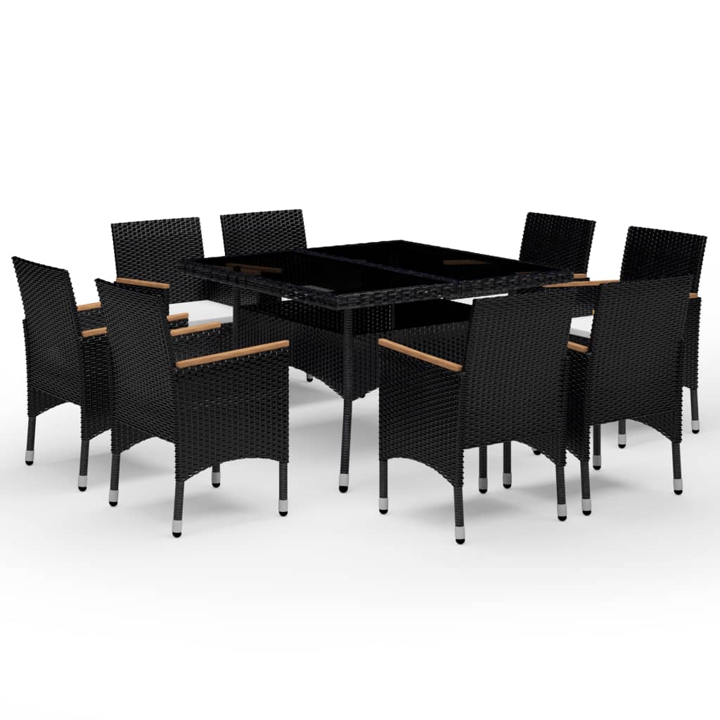 Garden Dining Set | Black