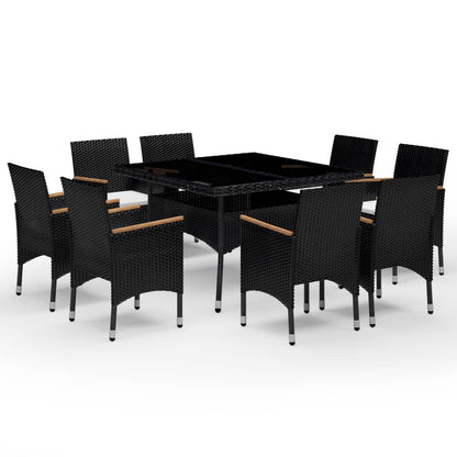 Garden Dining Set | Black